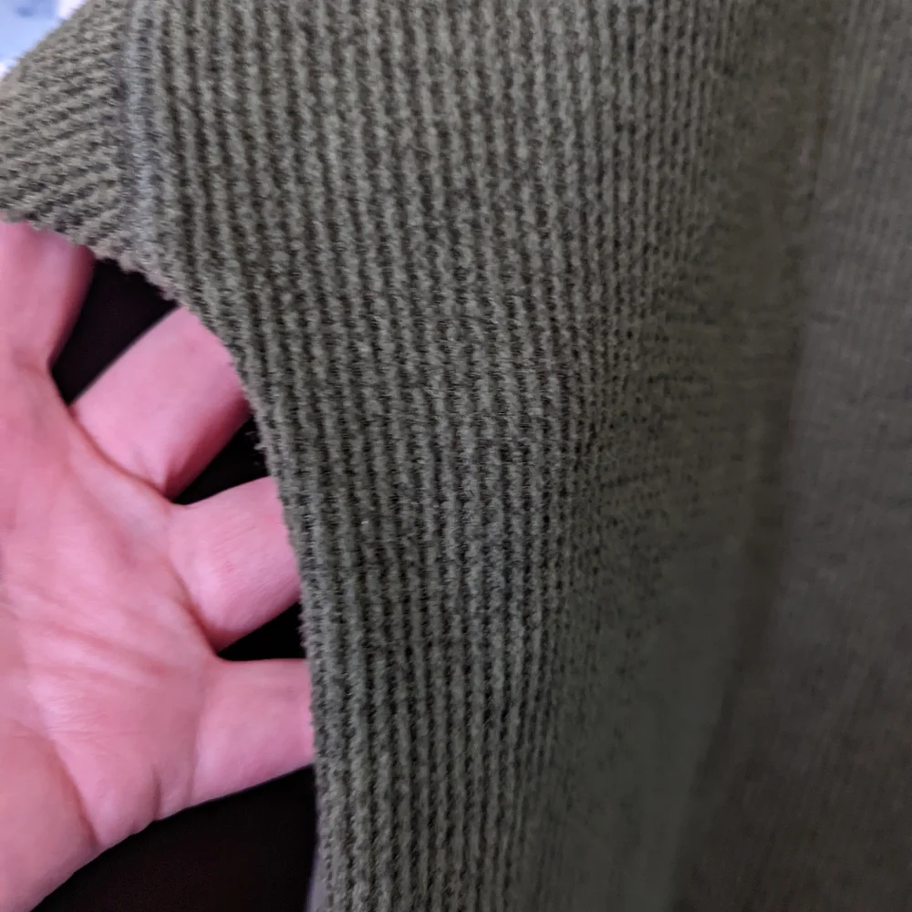 Great Basic Sweater XL Olive Green - Picture 3 of 9